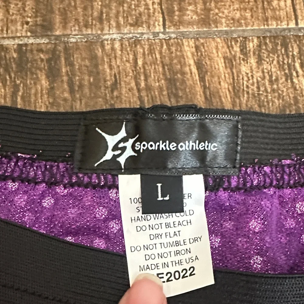 Glamorous Purple Sequin Mini Skirt - Picture 2 of 4